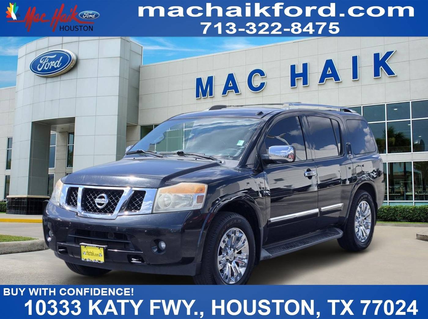 2015 Nissan Armada Platinum — SUV — 155,729 mi — Houston, TX