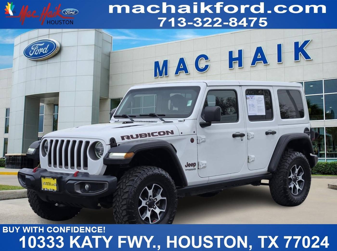 2019 Jeep Wrangler Rubicon — SUV — 115,945 mi — Houston, TX