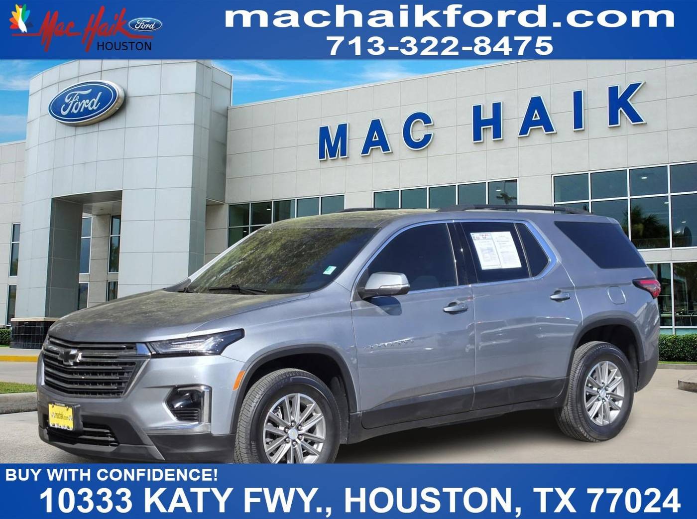 2023 Chevrolet Traverse LT Cloth — SUV — 39,919 mi — Houston, TX