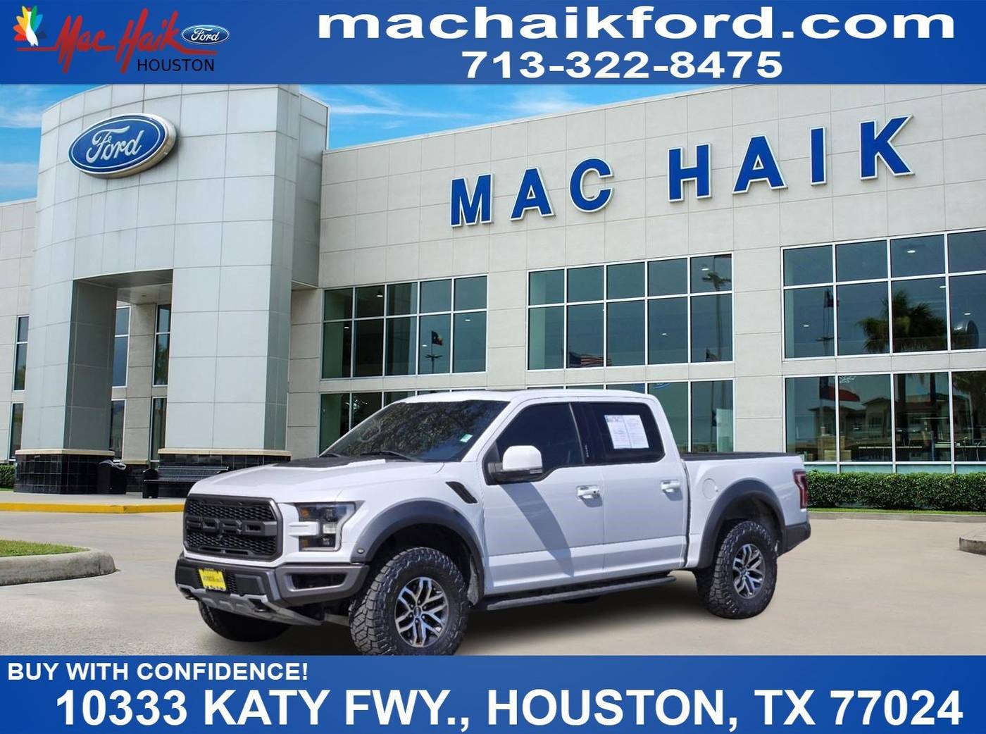 2018 Ford F-150 Raptor — Pickup Truck — 105,694 mi — Houston, TX