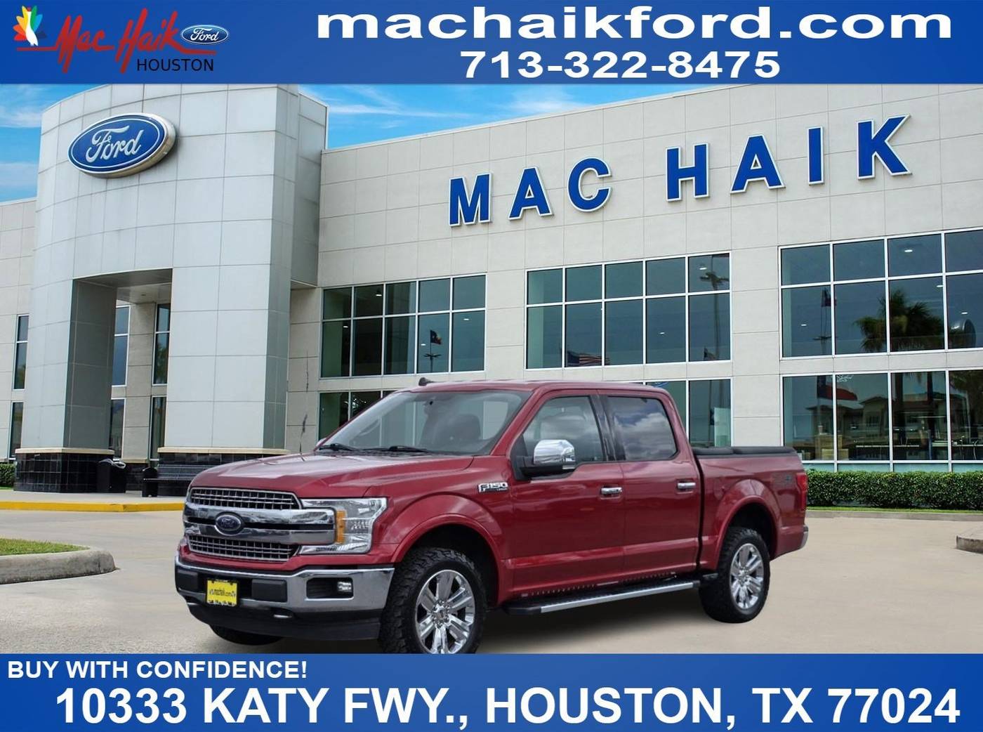 2020 Ford F-150 Lariat — Pickup Truck — 92,835 mi — Houston, TX