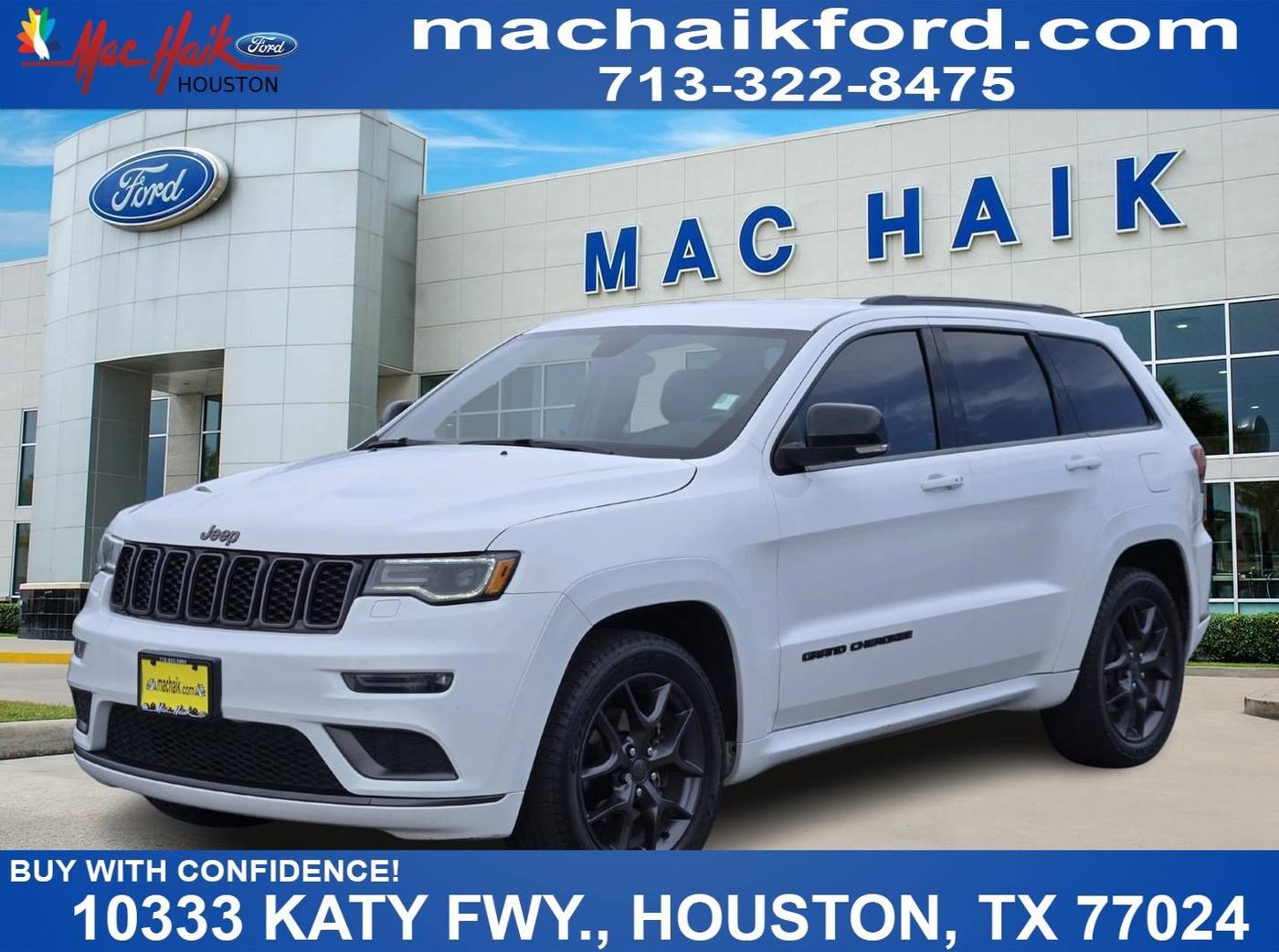 2019 Jeep Grand Cherokee Limited X — SUV — 87,535 mi — Houston, TX