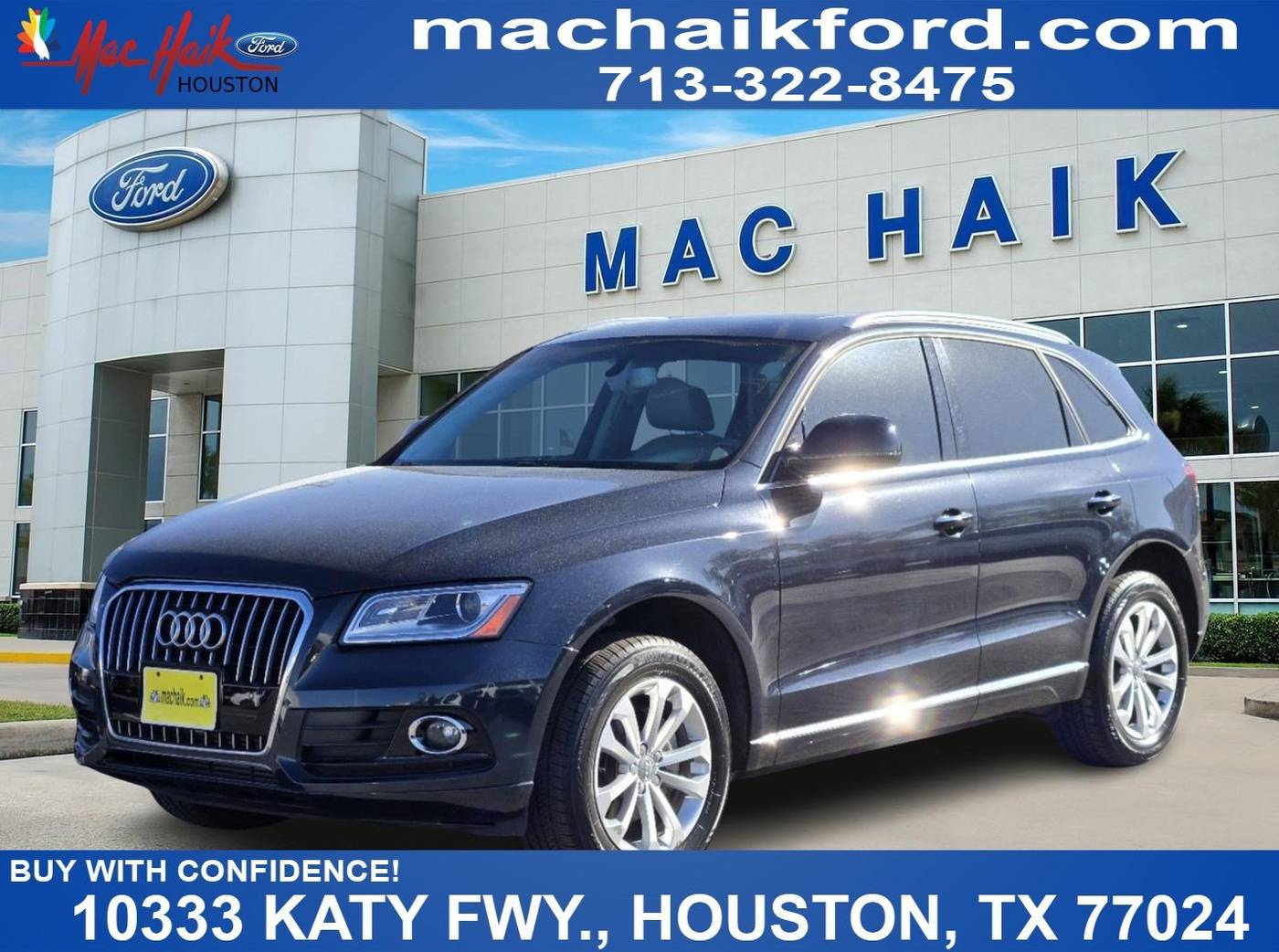 2016 Audi Q5 Premium Plus — SUV — 48,243 mi — Houston, TX
