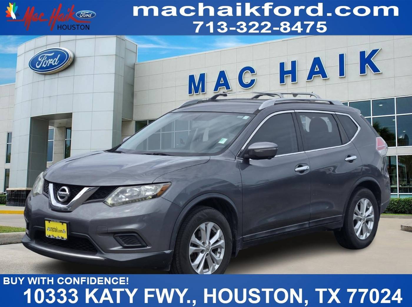 2014 Nissan Rogue SV — SUV — 86,939 mi — Houston, TX