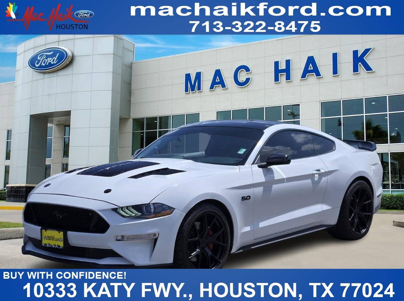 2021 Ford Mustang GT — Coupe — 42,542 mi — Houston, TX