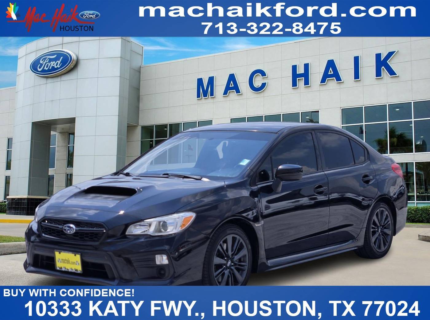 2018 Subaru WRX Base — Sedan — 61,286 mi — Houston, TX
