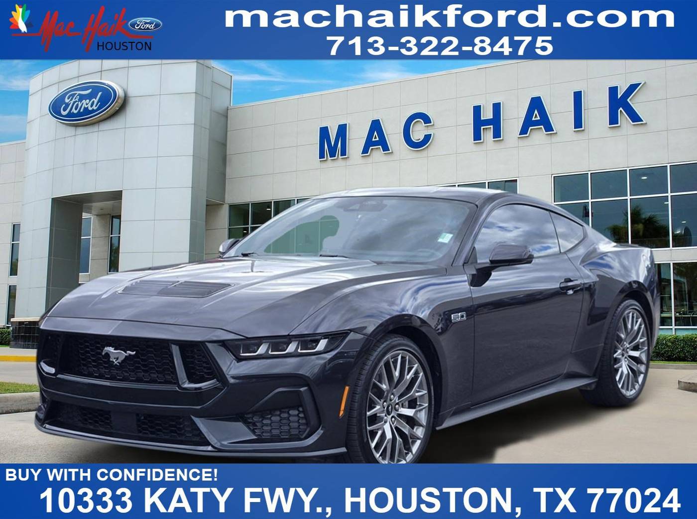 2024 Ford Mustang GT Premium — Coupe — 6,367 mi — Houston, TX
