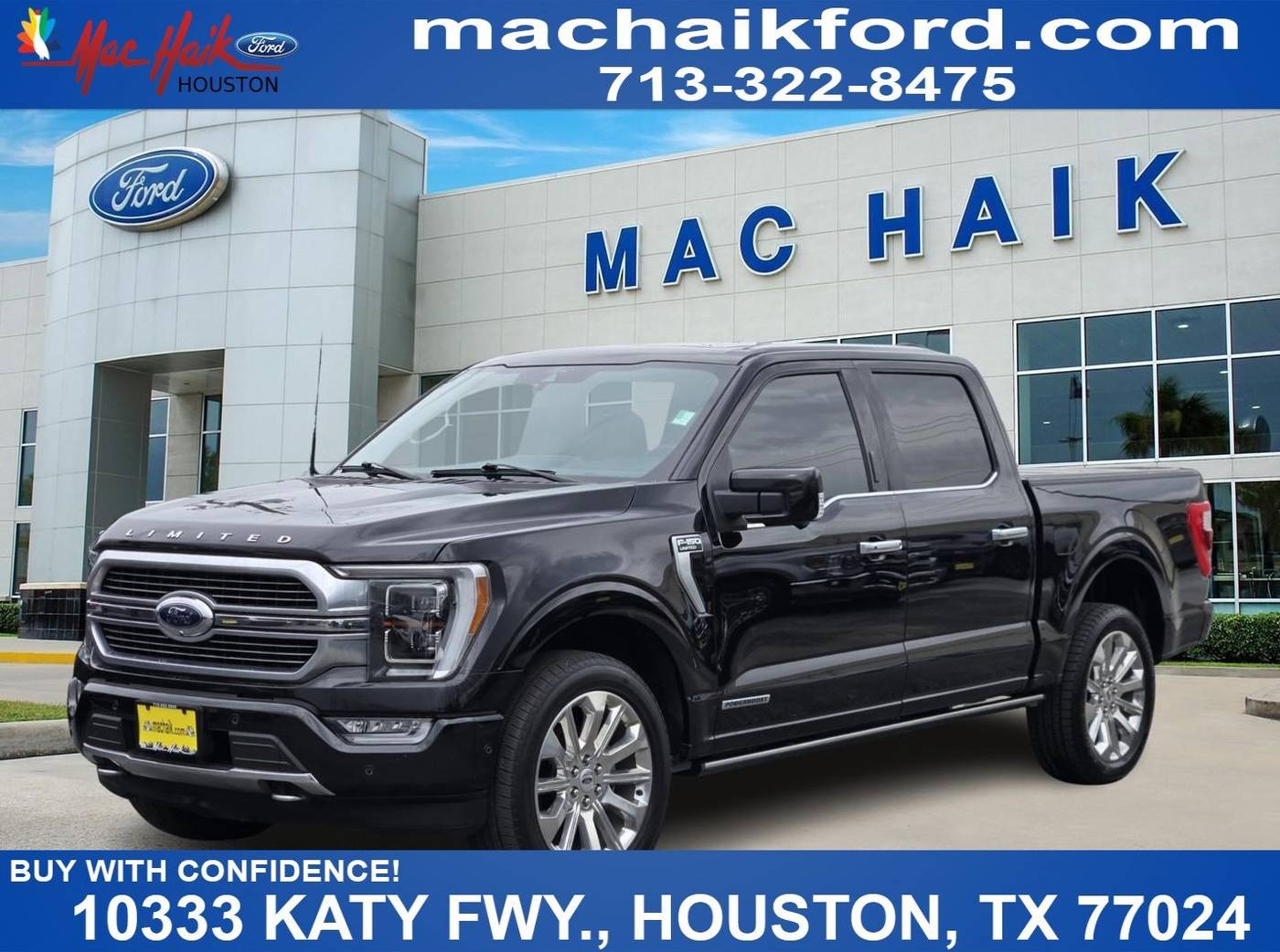 2021 Ford F-150 Limited — Pickup Truck — 51,680 mi — Houston, TX