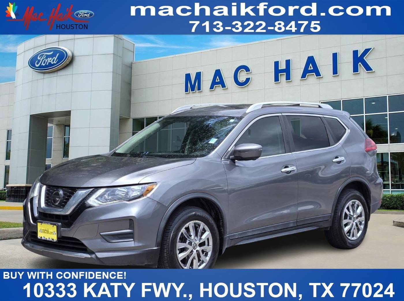 2018 Nissan Rogue SV — SUV — 87,541 mi — Houston, TX
