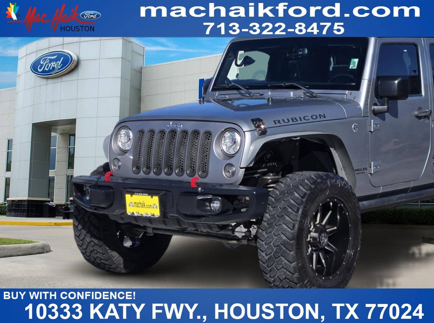 2017 Jeep Wrangler Rubicon — SUV — 128,593 mi — Houston, TX