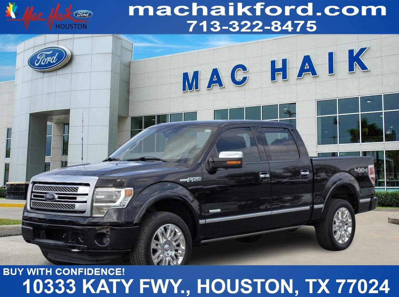 2013 Ford F-150 Platinum — Pickup Truck — 134,269 mi — Houston, TX