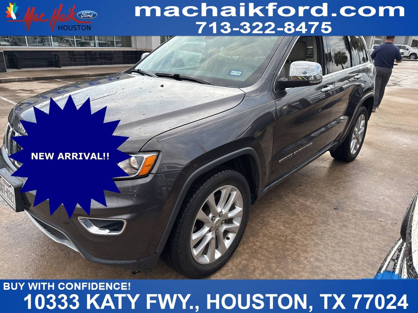 2017 Jeep Grand Cherokee Limited — SUV — 87,743 mi — Houston, TX