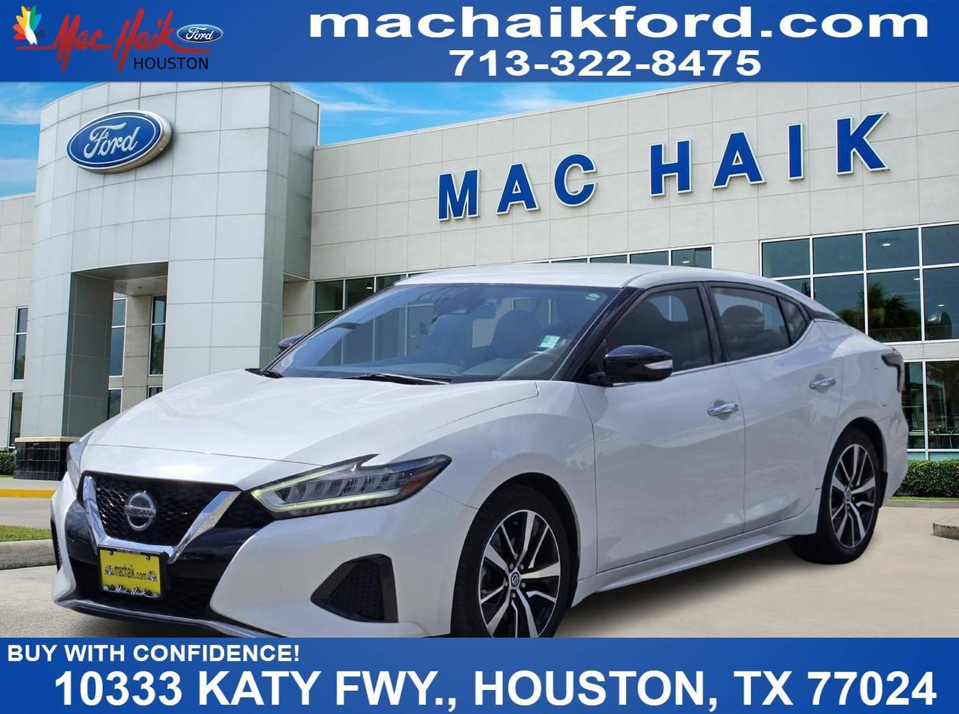 2021 Nissan Maxima SV — Sedan — 65,207 mi — Houston, TX