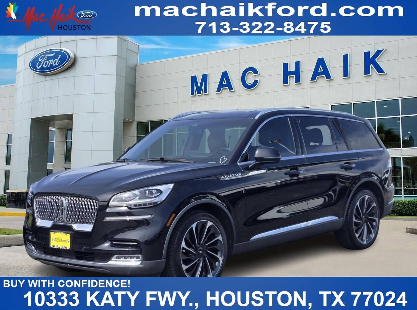 2020 Lincoln Aviator Reserve — SUV — 44,020 mi — Houston, TX