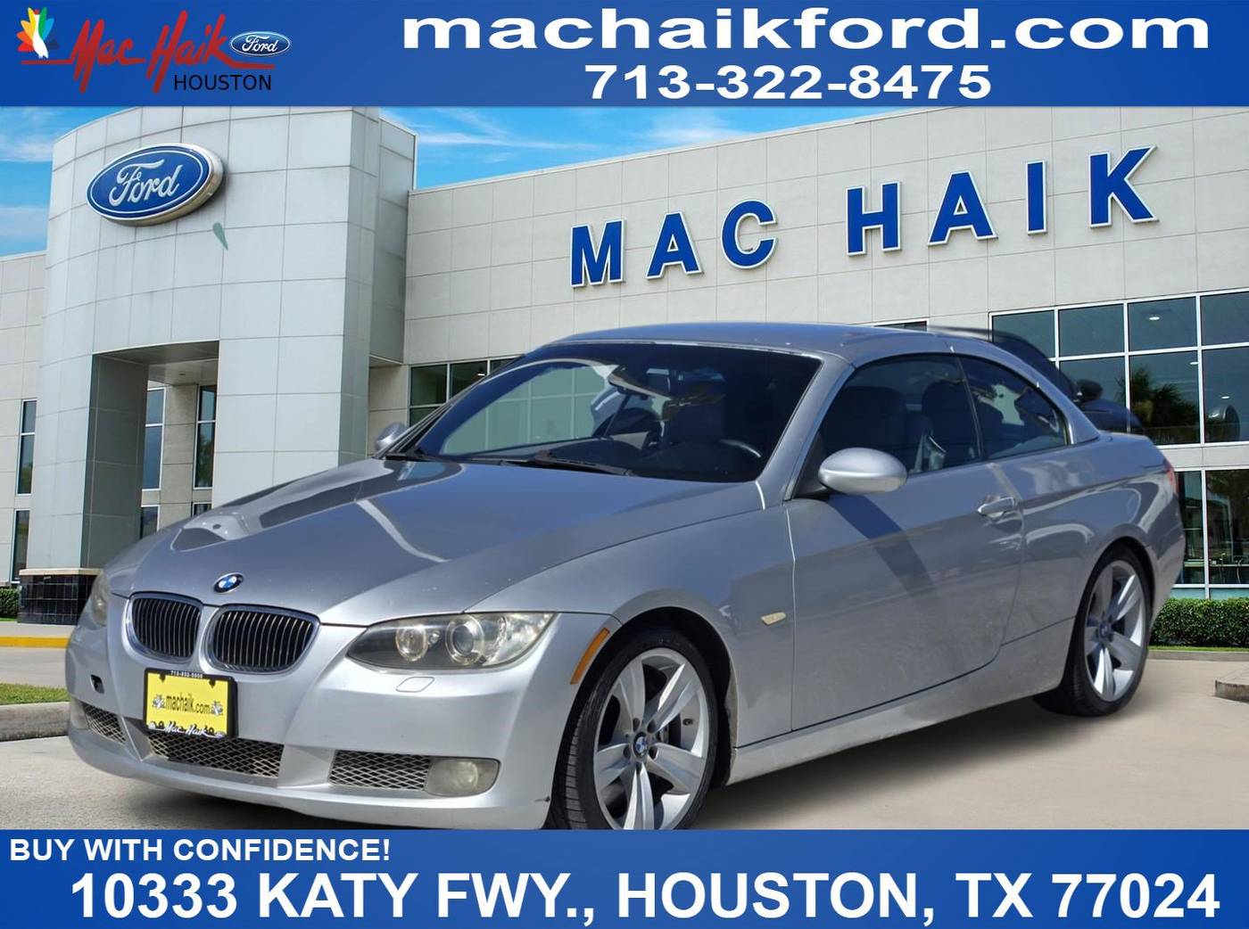 2009 BMW 3 Series 335i — Convertible — 210,685 mi — Houston, TX