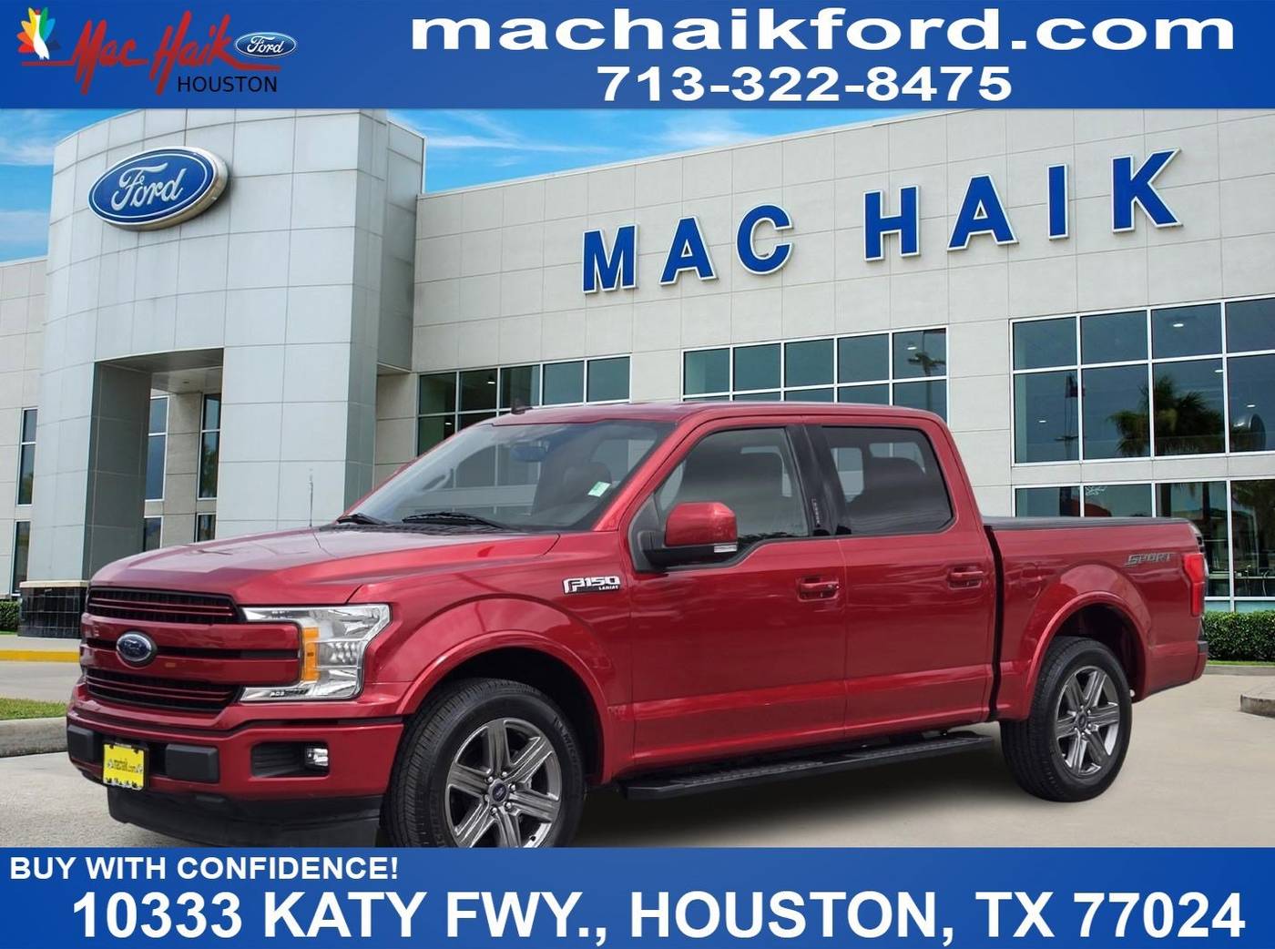 2020 Ford F-150 Lariat — Pickup Truck — 28,085 mi — Houston, TX