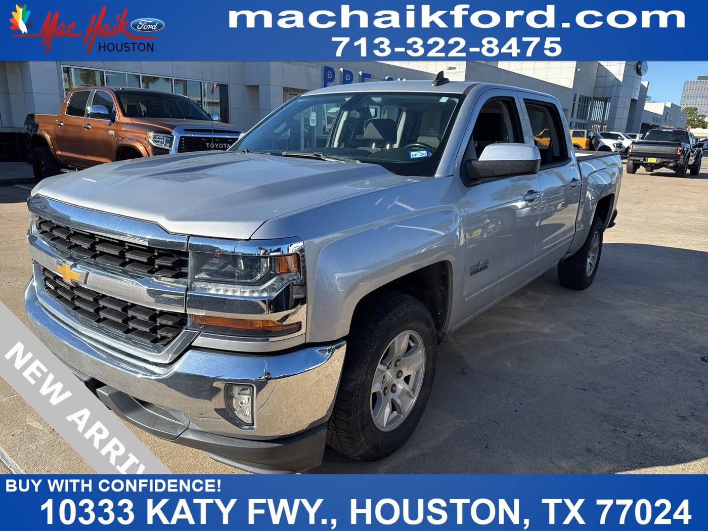 2018 Chevrolet Silverado 1500 LT — Pickup Truck — 72,088 mi — Houston, TX