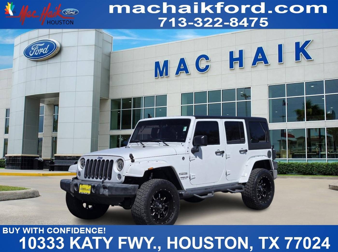 2015 Jeep Wrangler Sport — SUV — 135,139 mi — Houston, TX