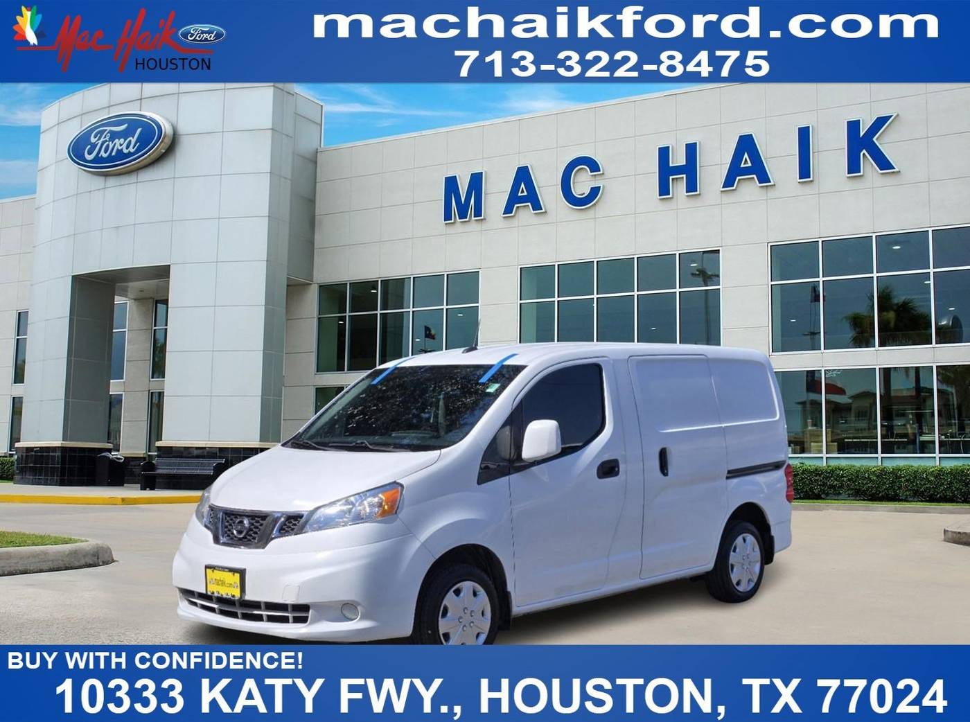 2017 Nissan NV200 Compact Cargo SV — Cargo Van — 115,876 mi — Houston, TX