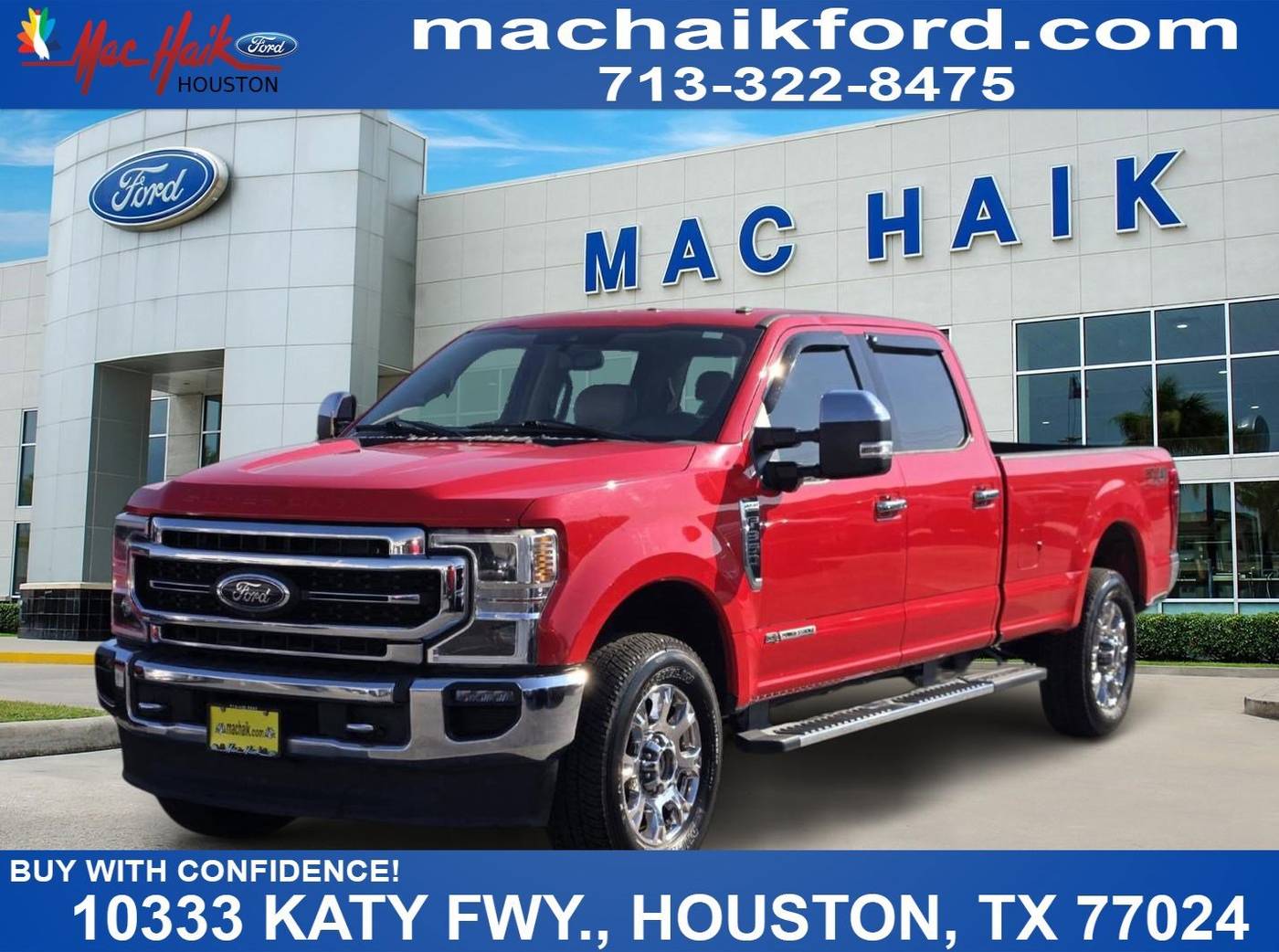 2021 Ford Super Duty F-350 LARIAT — Pickup Truck — 141,844 mi — Houston, TX
