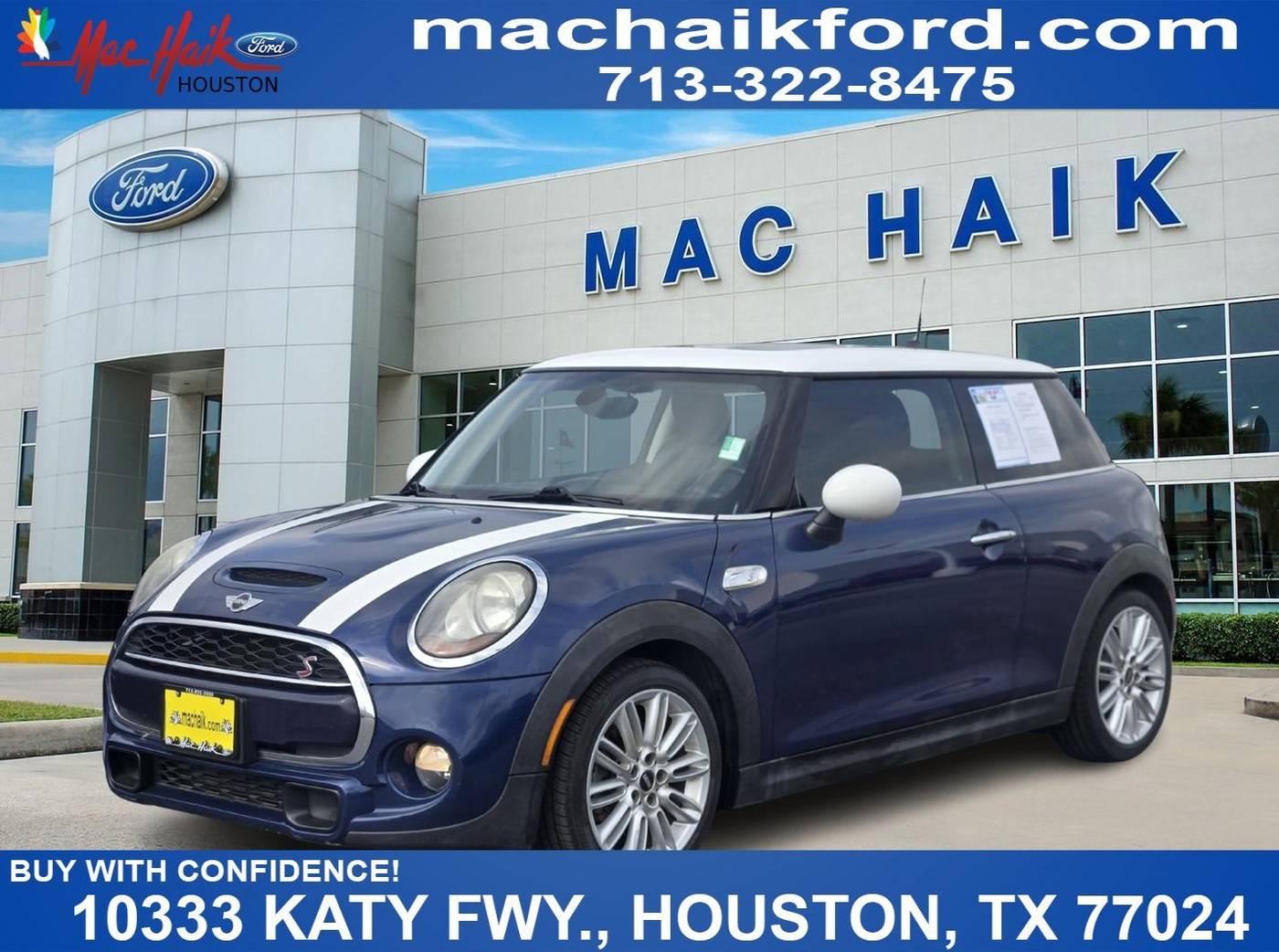 2014 MINI Hardtop Cooper S — Hatchback — 109,561 mi — Houston, TX
