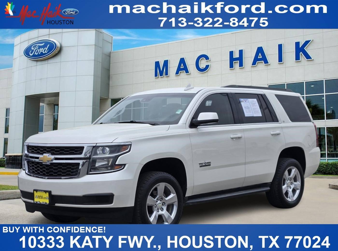 2015 Chevrolet Tahoe LT — SUV — 137,649 mi — Houston, TX