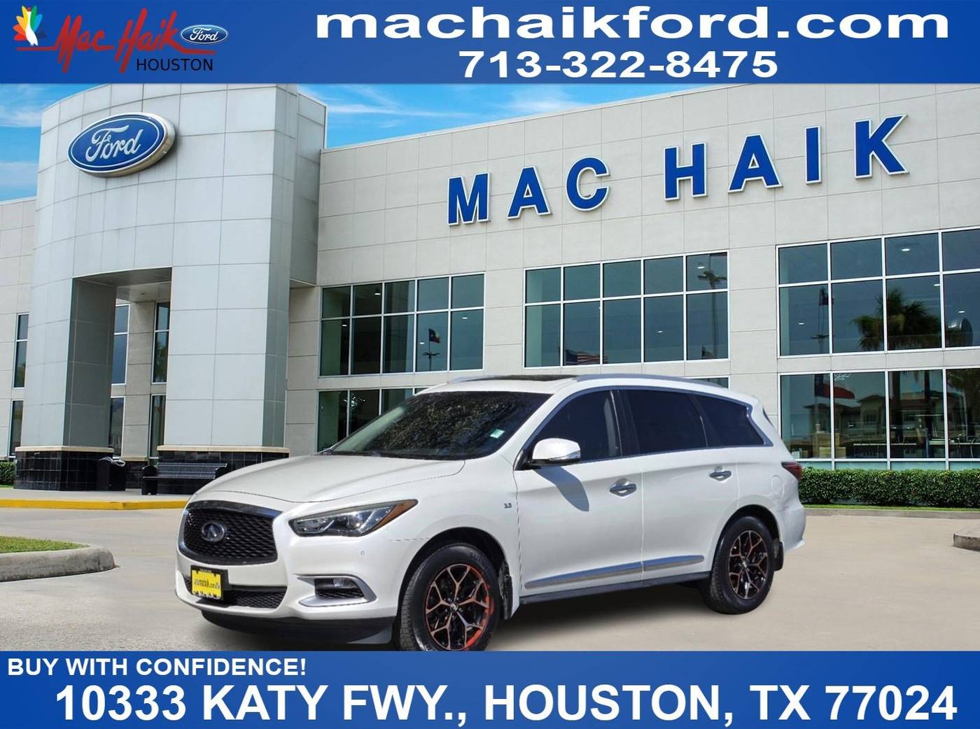 2016 INFINITI QX60 3.5 — SUV — 135,355 mi — Houston, TX