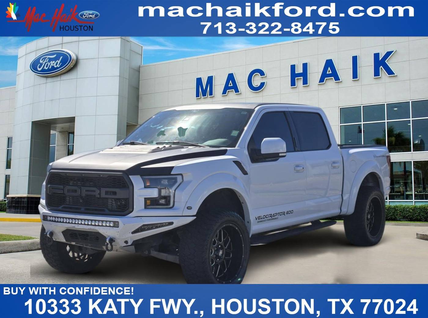2017 Ford F-150 Raptor — Pickup Truck — 105,222 mi — Houston, TX