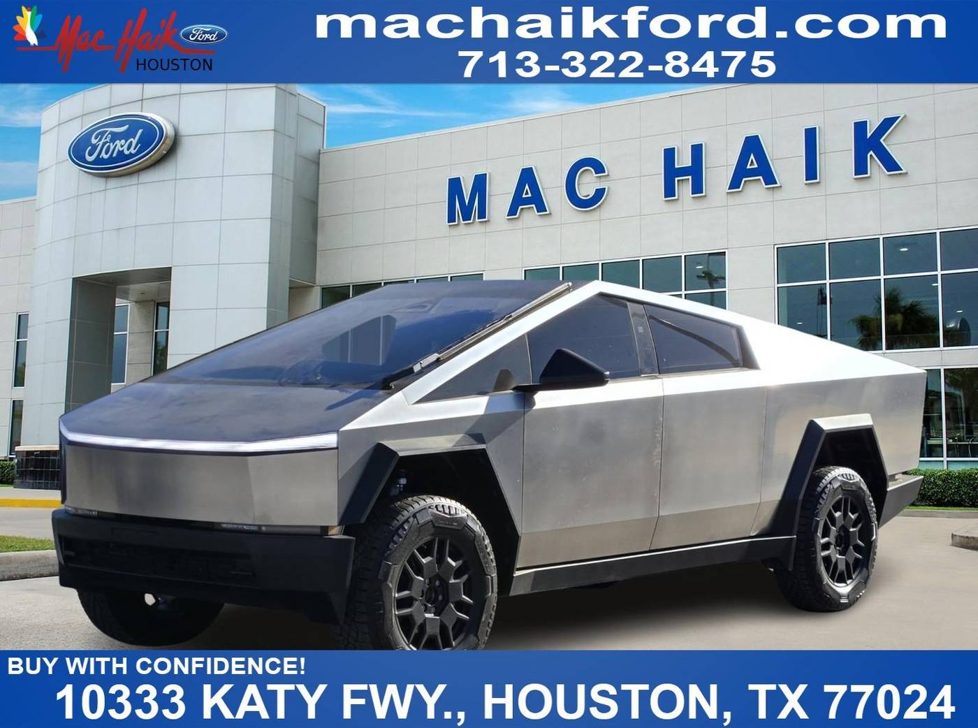 2024 Tesla Cybertruck Standard — Pickup Truck — 3,569 mi — Houston, TX