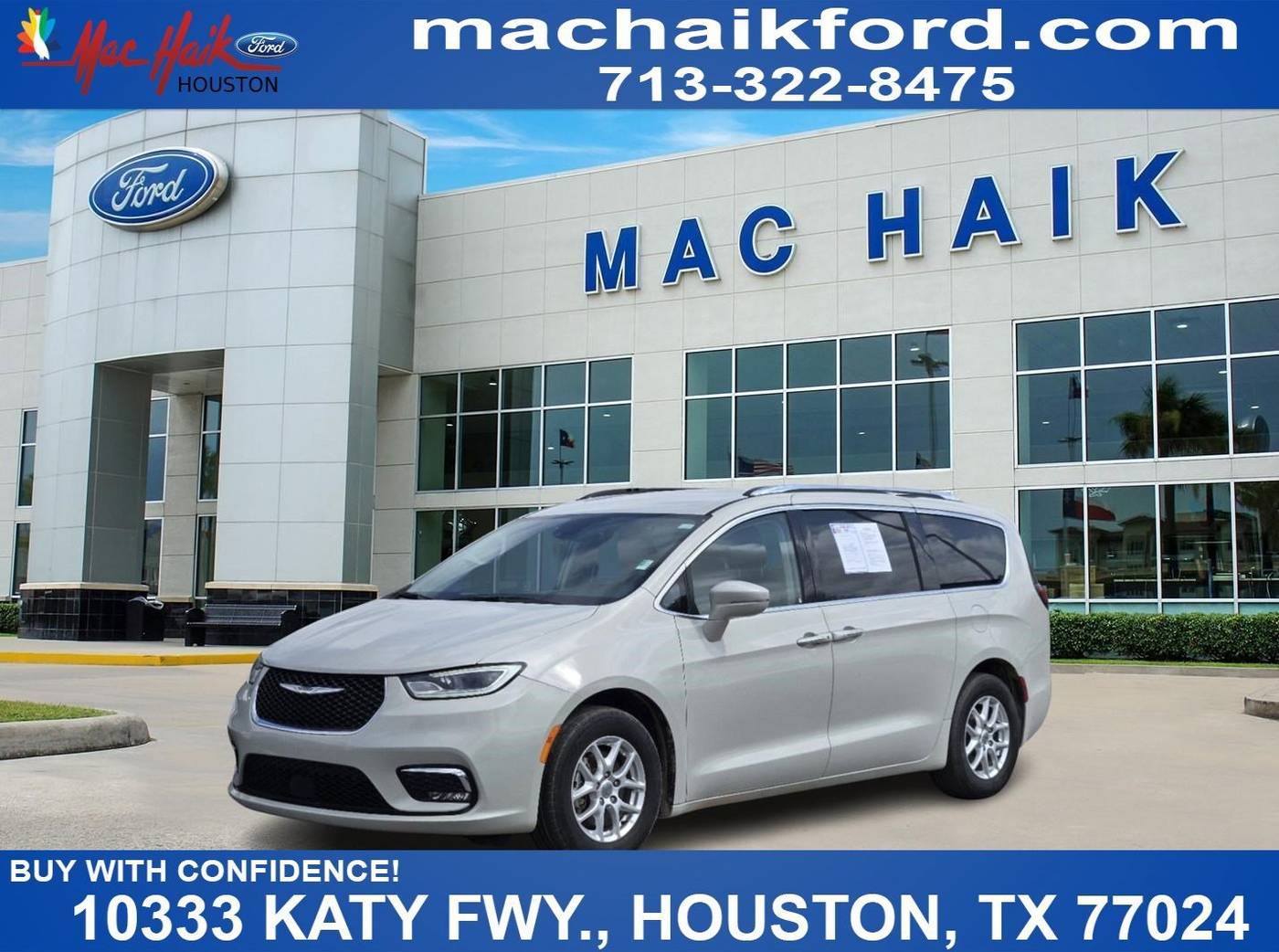 2021 Chrysler Pacifica Touring L — Minivan — 109,244 mi — Houston, TX