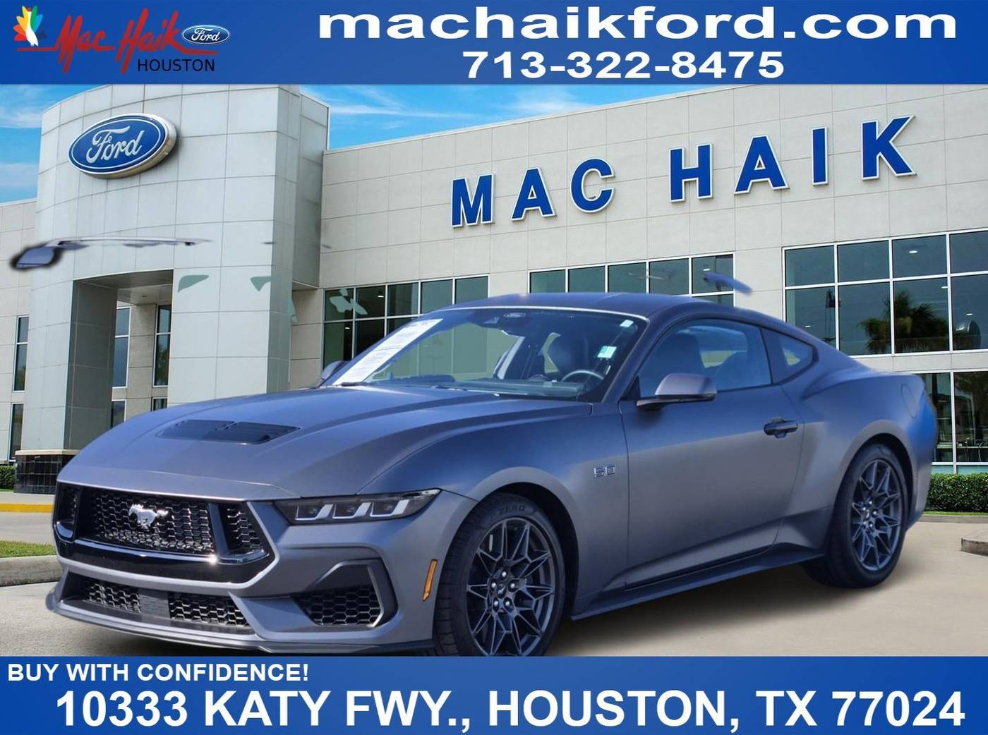 2024 Ford Mustang GT Premium — Coupe — 994 mi — Houston, TX