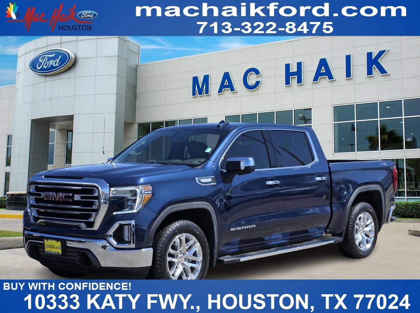 2021 GMC Sierra 1500 SLT — Pickup Truck — 40,439 mi — Houston, TX