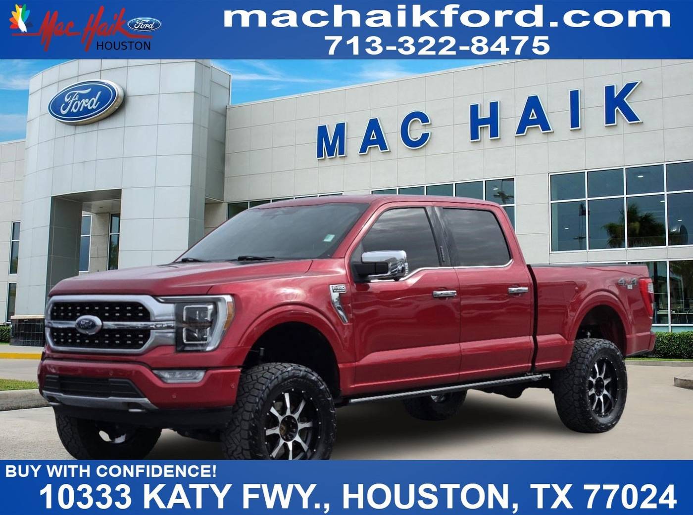 2022 Ford F-150 Platinum — Pickup Truck — 54,176 mi — Houston, TX