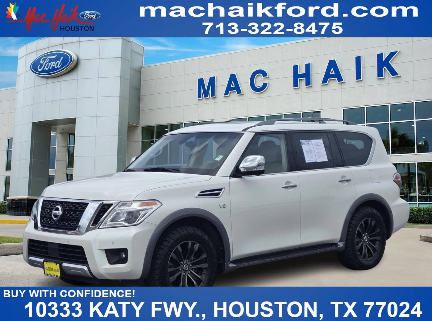 2017 Nissan Armada Platinum — SUV — 108,584 mi — Houston, TX
