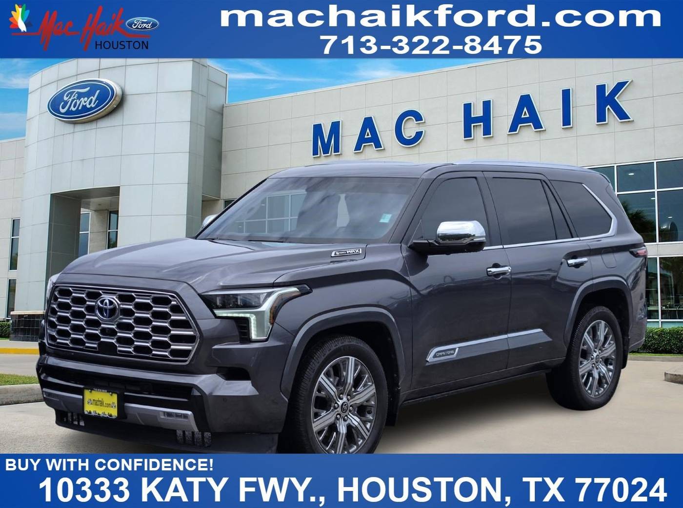 2024 Toyota Sequoia Capstone — SUV — 21,560 mi — Houston, TX