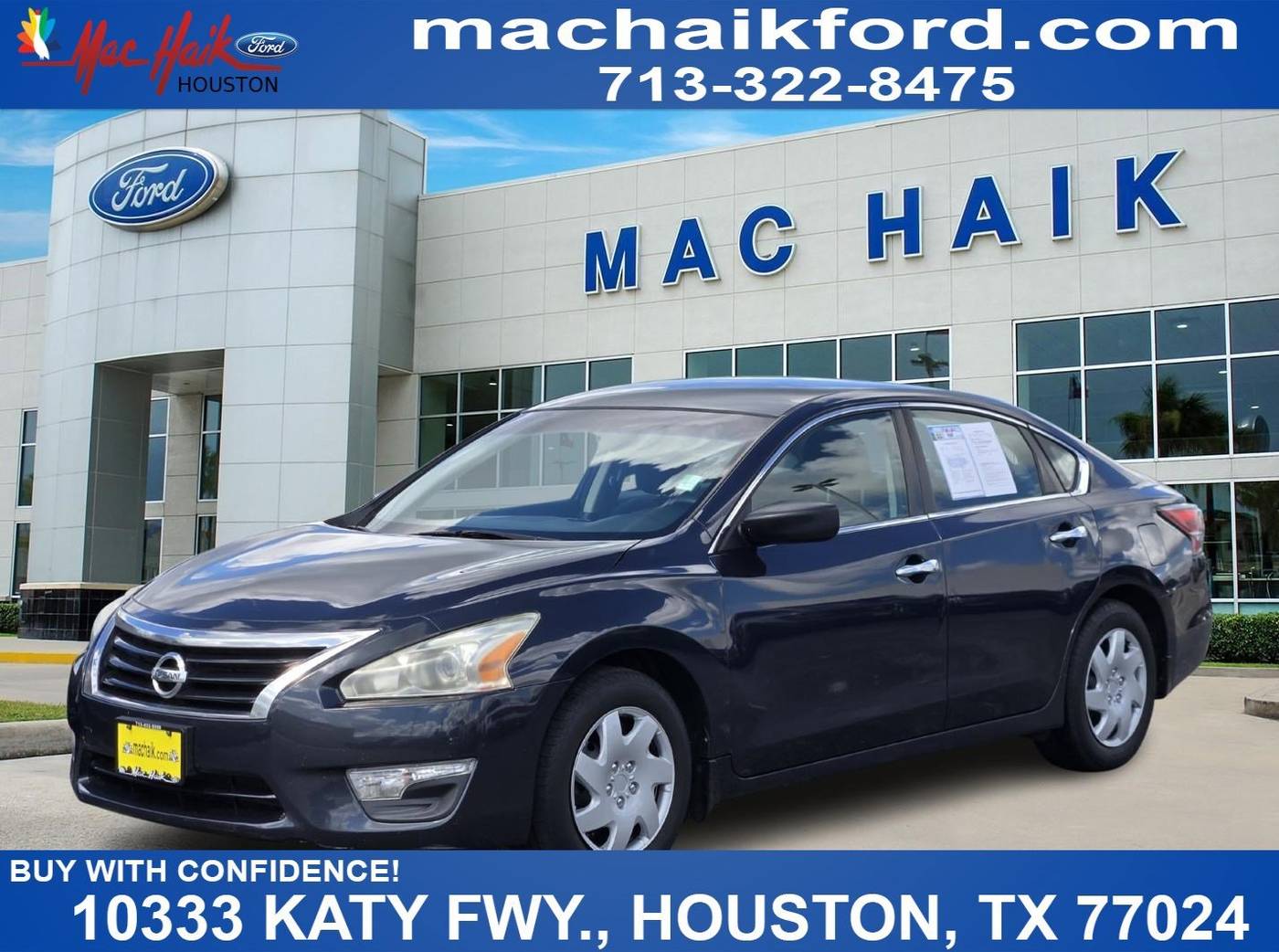 2014 Nissan Altima 2.5 S — Sedan — 121,404 mi — Houston, TX