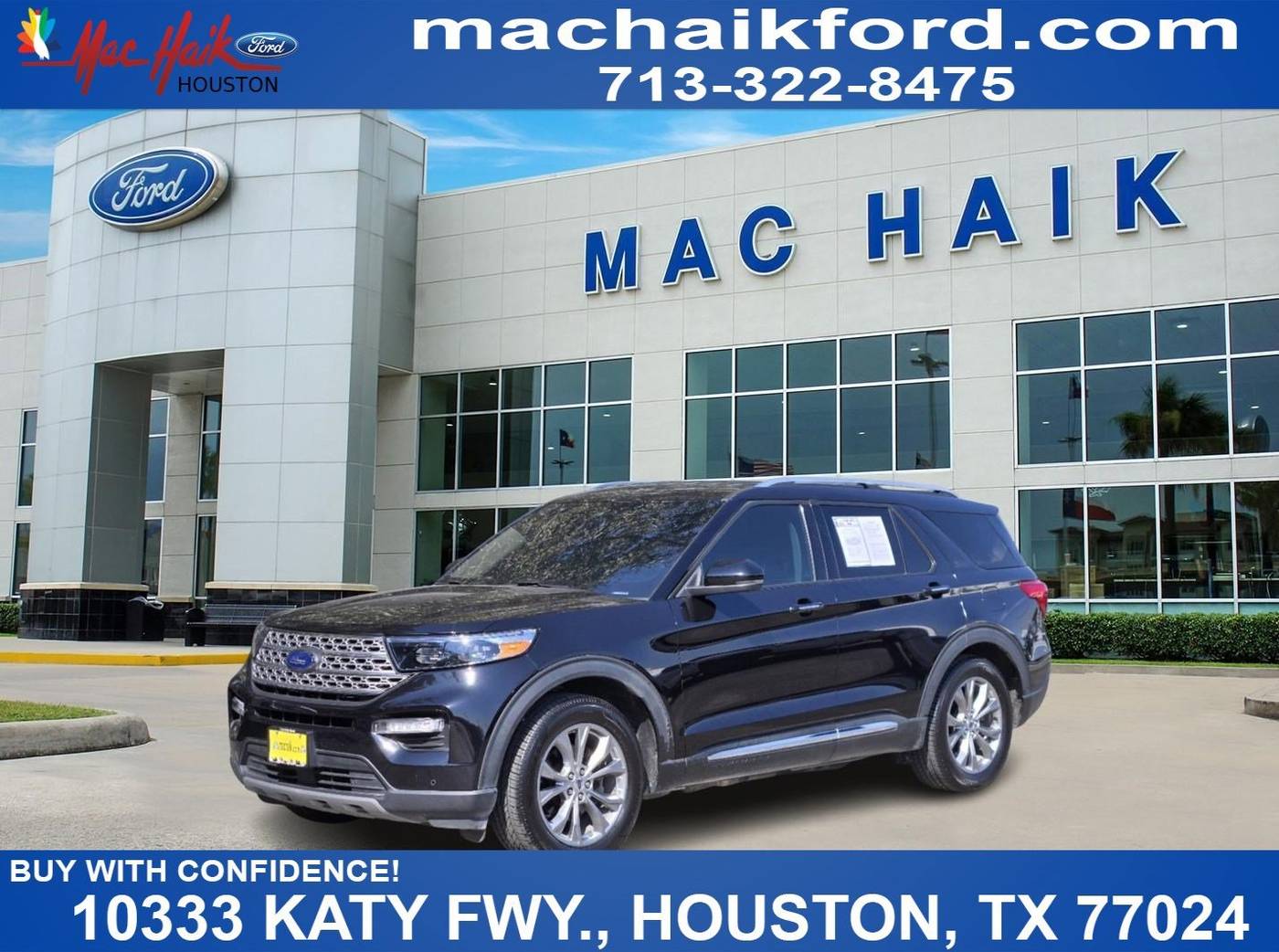2022 Ford Explorer Limited — SUV — 52,000 mi — Houston, TX