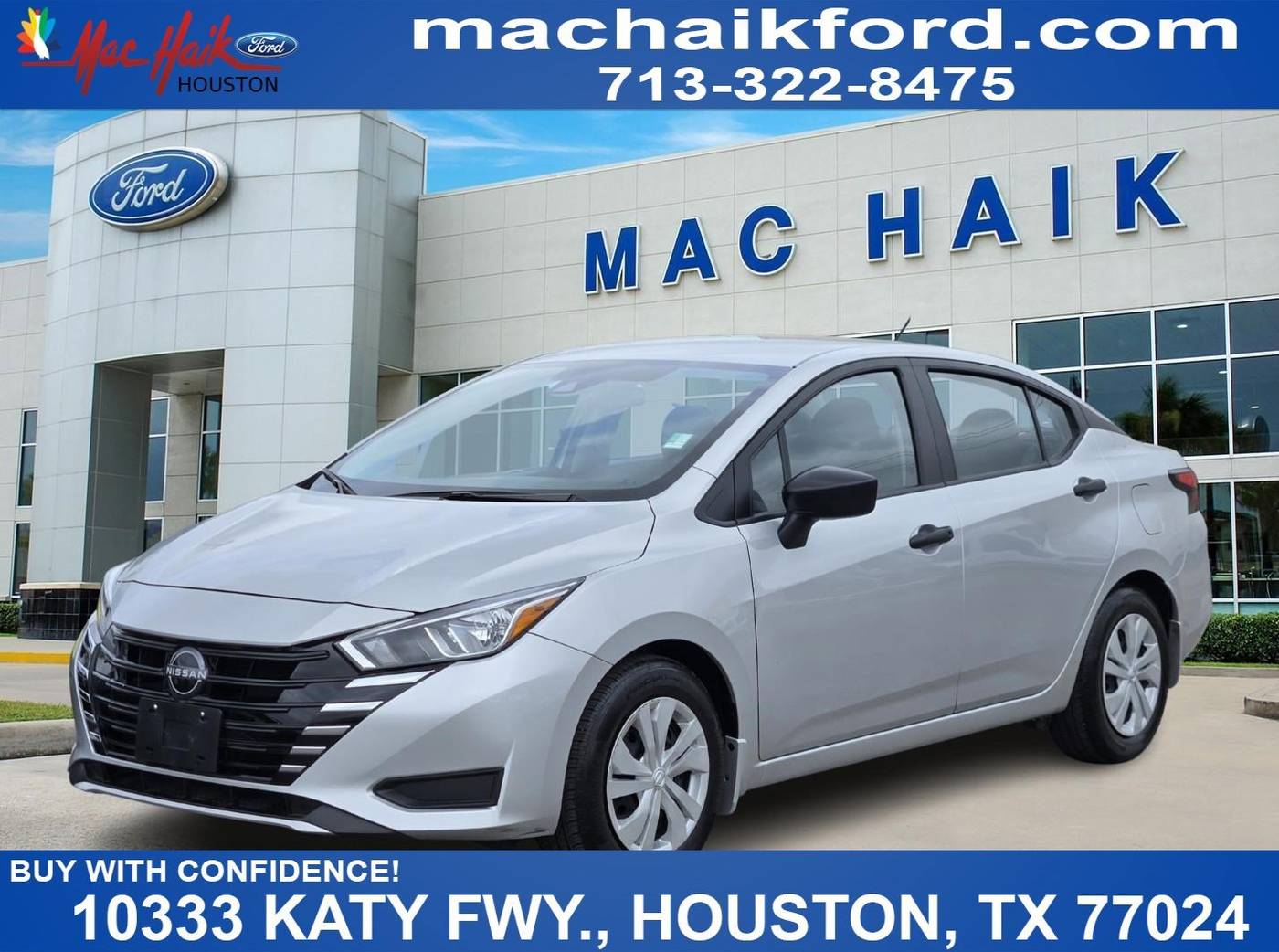 2024 Nissan Versa S — Sedan — 21,371 mi — Houston, TX