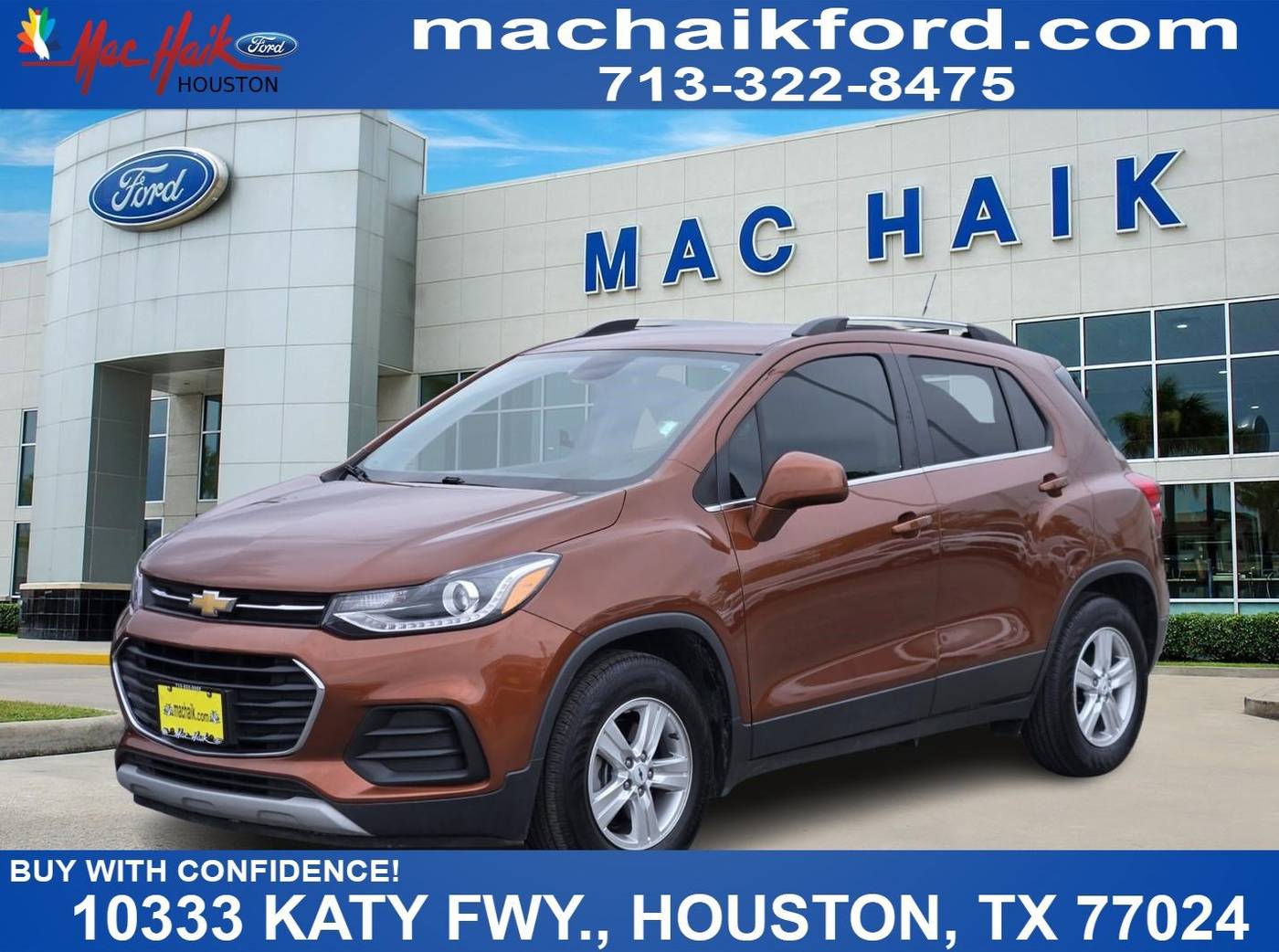 2019 Chevrolet Trax LT — SUV — 53,959 mi — Houston, TX
