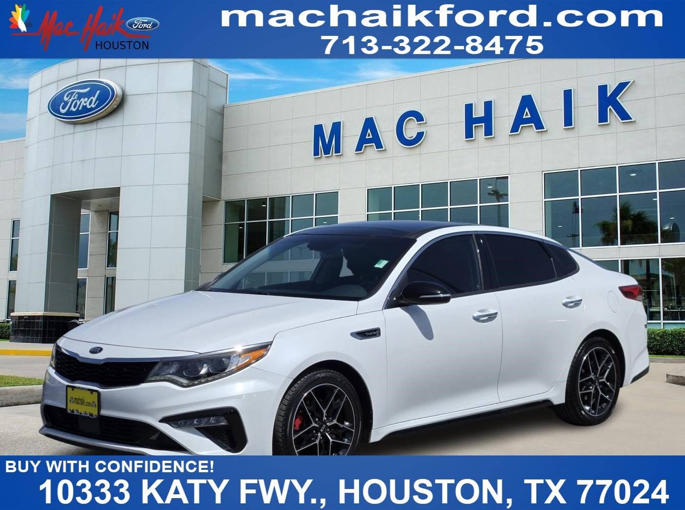 2019 Kia Optima SX Turbo — Sedan — 101,606 mi — Houston, TX