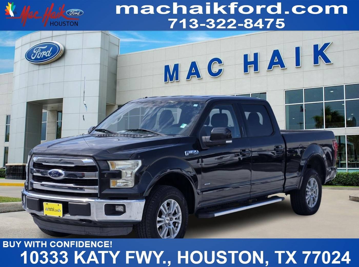 2015 Ford F-150 Lariat — Pickup Truck — 133,130 mi — Houston, TX