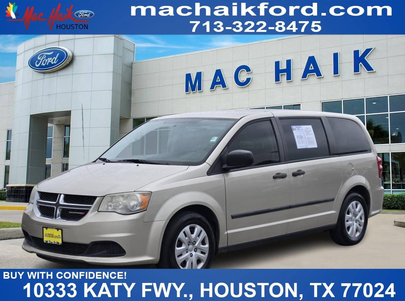 2014 Dodge Grand Caravan American Value Pack — Minivan — 216,594 mi — Houston, TX