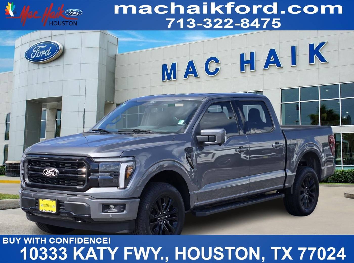 2025 Ford F-150 LARIAT — Pickup Truck — 3,360 mi — Houston, TX