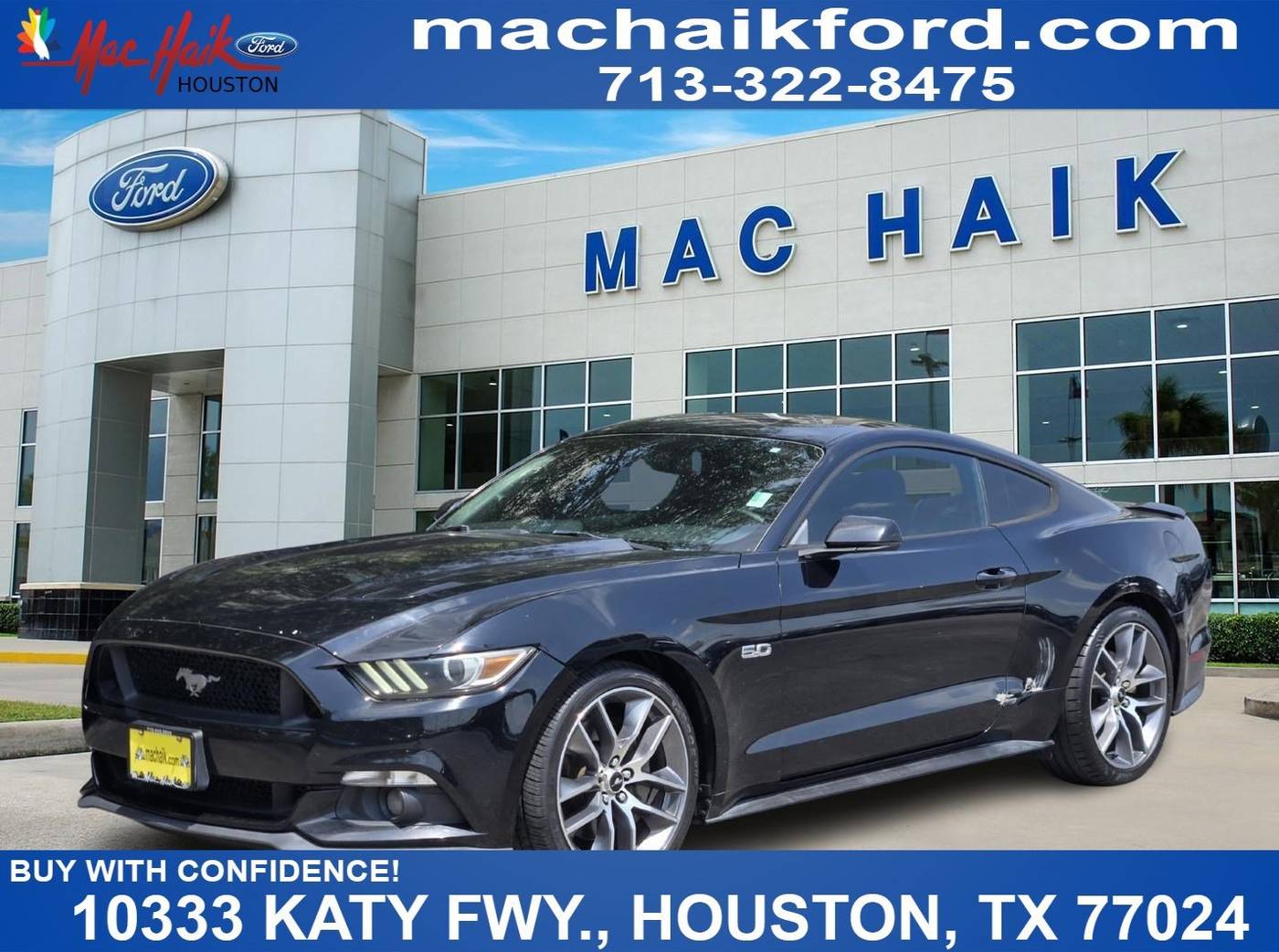 2015 Ford Mustang GT Premium — Coupe — 120,755 mi — Houston, TX