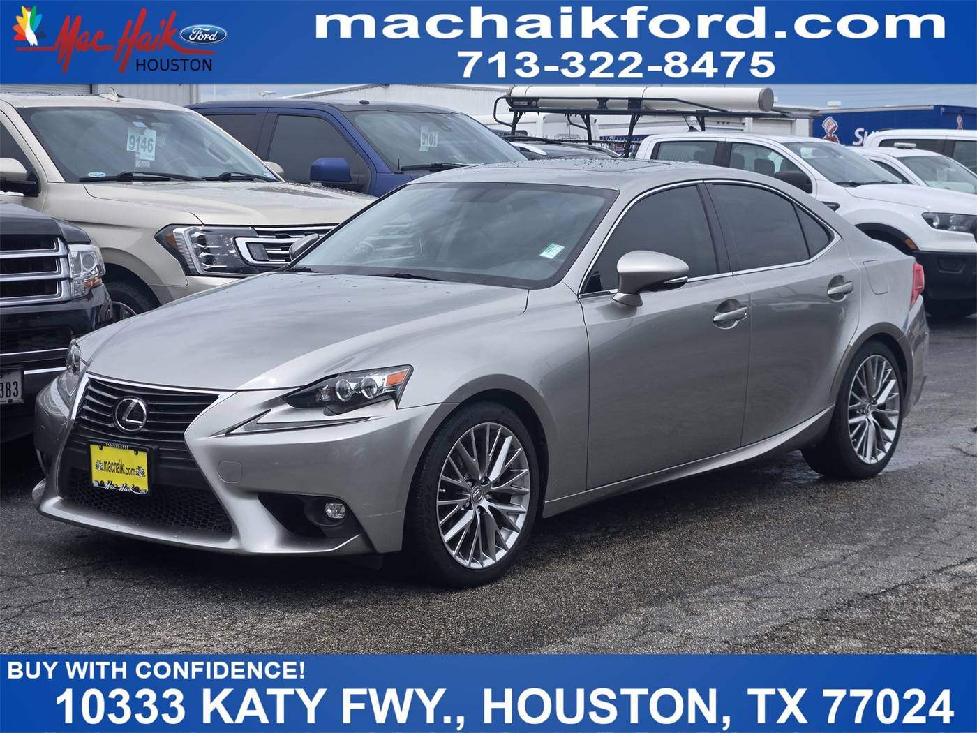 2015 Lexus IS IS 250 — Sedan — 65,965 mi — Houston, TX