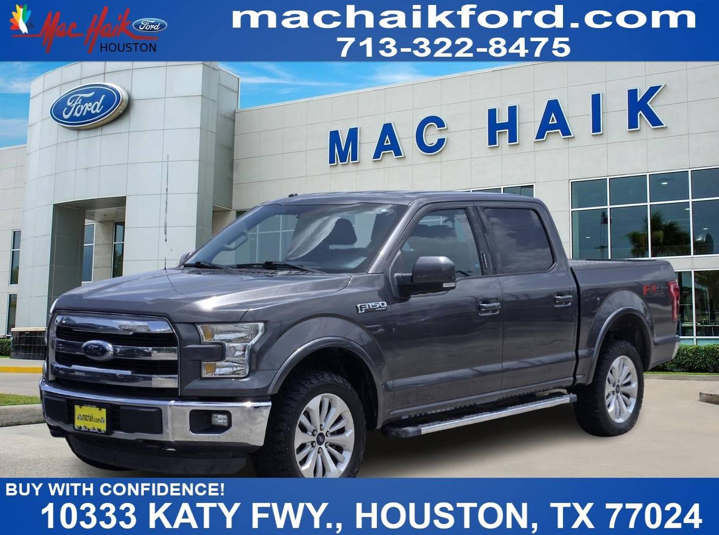 2015 Ford F-150 Lariat — Pickup Truck — 151,577 mi — Houston, TX