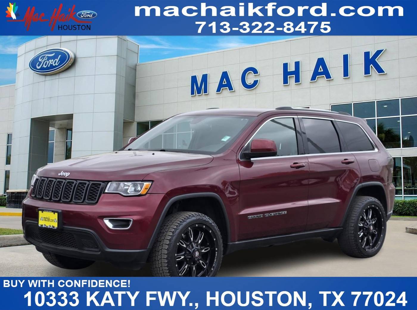 2017 Jeep Grand Cherokee Laredo — SUV — 163,512 mi — Houston, TX
