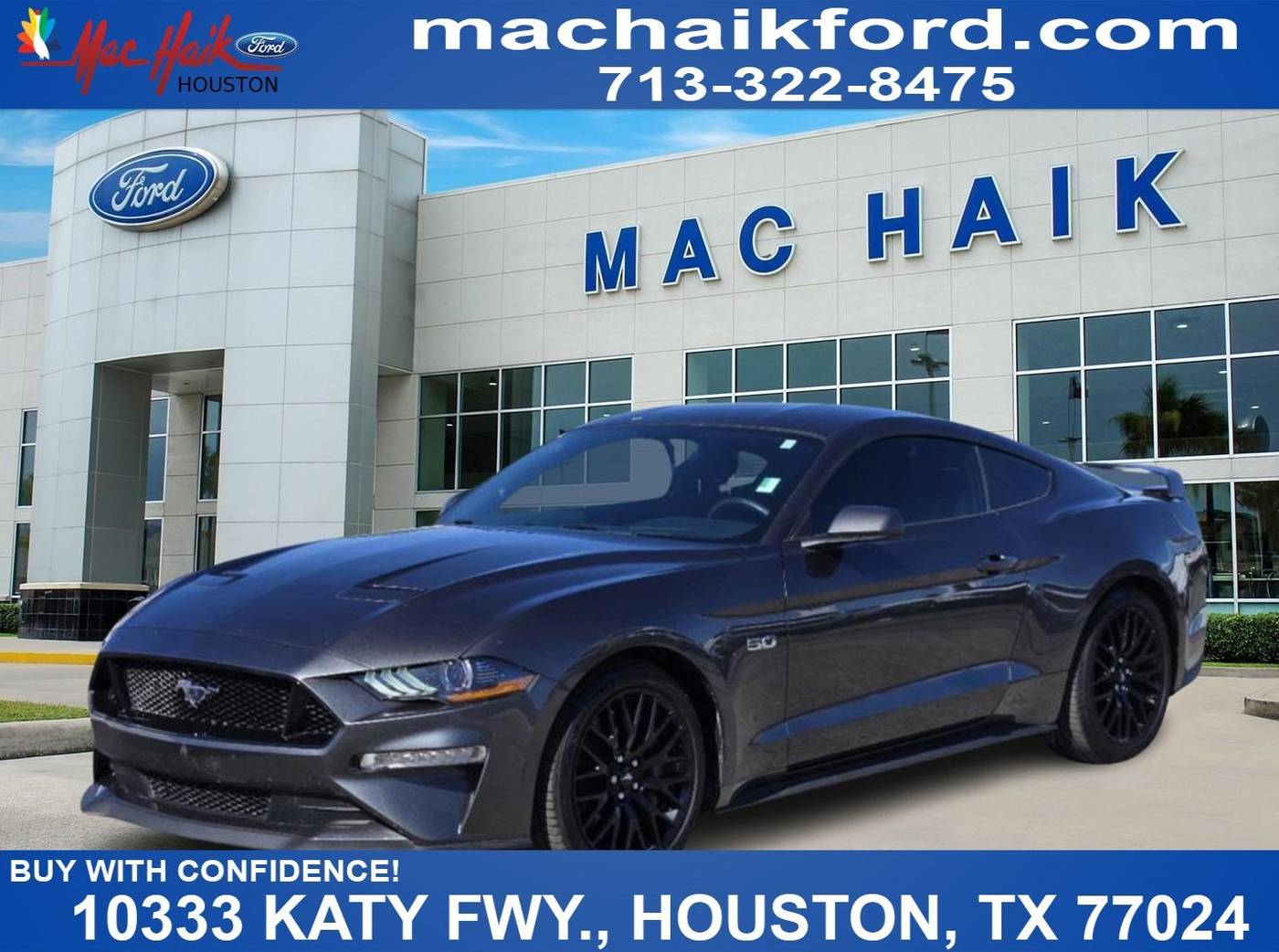 2020 Ford Mustang GT — Coupe — 61,130 mi — Houston, TX