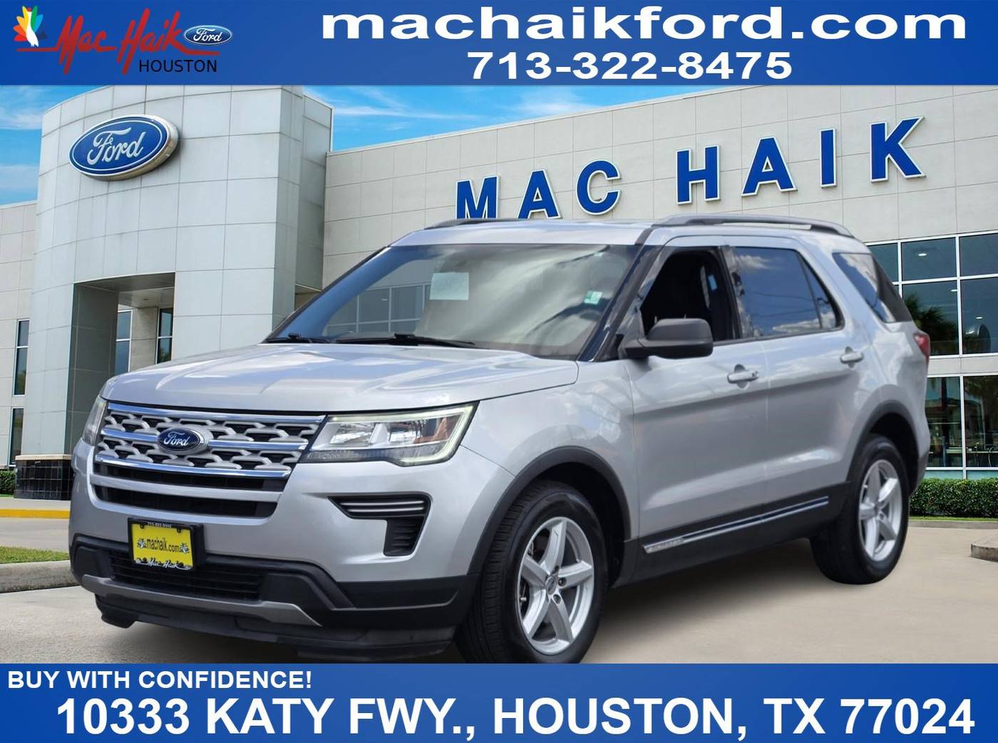 2018 Ford Explorer XLT — SUV — 63,056 mi — Houston, TX