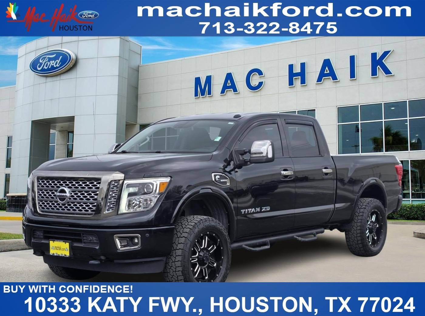 2017 Nissan Titan XD Platinum Reserve — Pickup Truck — 105,005 mi — Houston, TX